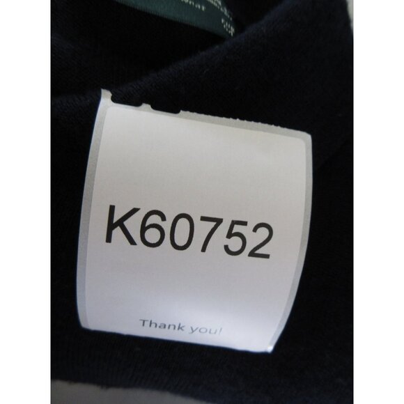 VINTAGE Alan Paine Sweater XL Merino Wool Polo Pullover 90s UK 46 * - Picture 11 of 11